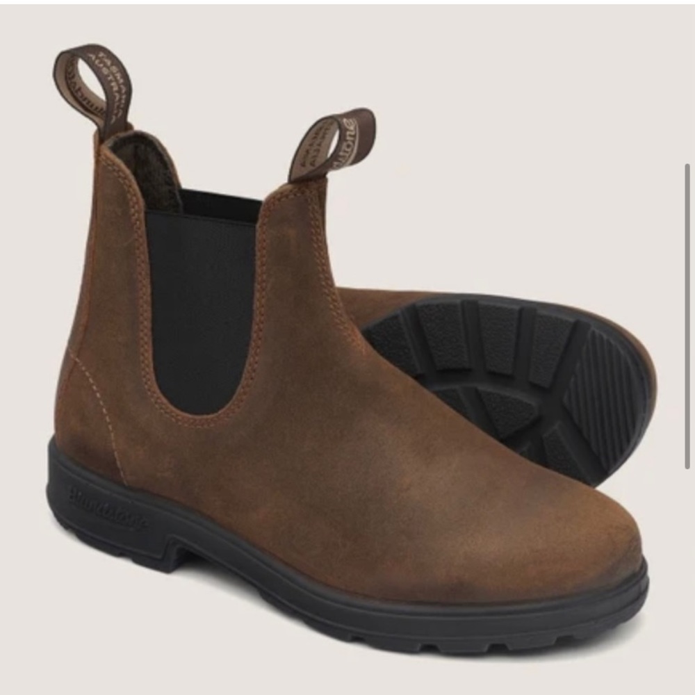Blundstone #1911 Boots Suede Tobacco Brown Size 3 US 6